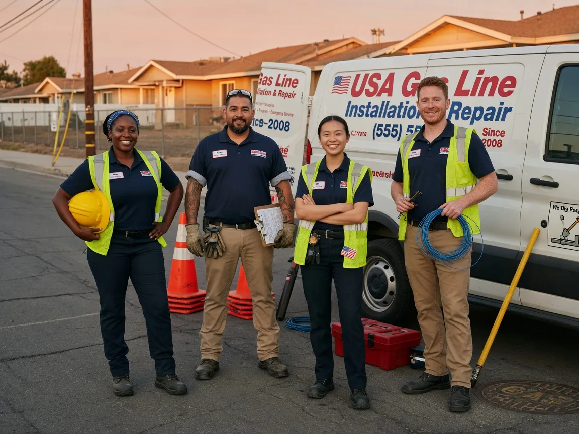 Gas Line Installation company in Cedar Lake, IN
